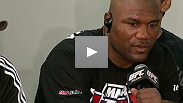 Former light heavyweight champion Rampage Jackson says an injury impeded his performance at UFC 144, but vows you'll see him in the Octagon again.