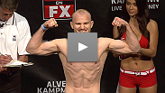 UFC on FX: Alves vs. Kampmann weigh-in from Sydney, Australia