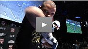 Two powerful welterweights known for their love of a brawl promise evolved game plans in the main event this Friday - see Thiago Alves and Martin Kampmann at open workouts.