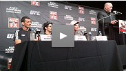 Watch the post-fight press conference of the historic UFC event that featured the debut of the flyweight division.