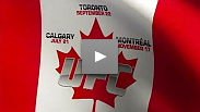 Watch the UFC Canada press conference streaming that took place in Calgary on Wednesday, March 21 with Dana White, Tom Wright, Georges St-Pierre, Mark Hominick and Jason MacDonald.