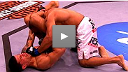 TUF vet DaMarques Johnson overcomes violent ground and pound from Edgar Garcia to secure a fight-ending triangle choke at UFC&reg; 107.