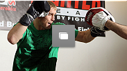 UFC&reg; on Fuel TV open workouts at Pancrase Gym on April 11, 2012 in Stockholm, Sweden.  (Photos by Josh Hedges/Zuffa LLC/Zuffa LLC via Getty Images)
