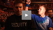 James Head wins his welterweight debut, choking out Papy Abedi in the first round. He talks about earning the victory in front of the hostile Swedish crowd.