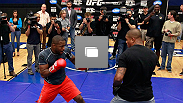 Los entrenamientos abiertos de los peleadores de UFC 145 en la GSU Sports Arena el 19 de Abril, 2012 en Atlanta, Georgia. (Fotos por Kevin C. Cox/Zuffa LLC/Zuffa LLC via Getty Images)