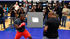 Galerie photos des entra&icirc;nements publics de l'UFC&reg; 145
