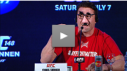 Um pouco simp&aacute;tico Anderson e a l&iacute;ngua &aacute;cida de Chael atendem a coletiva de imprensa do UFC 147 que virou do UFC 148.