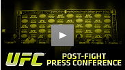 UFC on FUEL TVの試合後記者会見。メインカードの勝利者が全員出席予定。