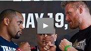 Reporting from San Jose where Josh Barnett and Daniel Cormier will battle for the Strikeforce World Grand Prix Heavyweight Tournament, Heidi Androl and Showtime Sports interview both fighters, plus Gilbert Melendez and Josh Thomson.