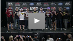 Headliners Junior dos Santos and Frank Mir discuss knockouts vs. submissions, using the UFC&reg; heavyweight championship belt as a pillow, language barriers and more at the UFC&reg; 146 pre-fight press conference.