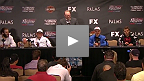 Conf&eacute;rence de presse d'apr&egrave;s-combat de l'&eacute;v&eacute;nement The Ultimate Fighter Live Finale