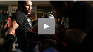 Fight-ending fists, flyweight-fast footwork and more skills are on display as the UFC on FX 3 stars take part in open workouts in South Florida.