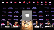 UFC 147 press conference at Ouro Minas Palace on June 21, 2012 in Belo Horizonte, Brazil.  (Photo by Josh Hedges/Zuffa LLC/Zuffa LLC via Getty Images)