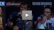 Rich Franklin answers questions from the media at the UFC&reg; 147 post-fight press conference.