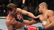 UFC 149 headliner Renan Bar&atilde;o drops his opponent with punches then hops on his back for a powerful submission finish.