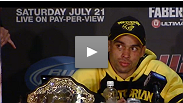 Watch the live post-fight preference following the event.