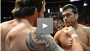 Striker vs. grappler. Karate vs. wrestling. Former champ vs. top prospect. Watch as Lyoto Machida and Ryan Bader come face-to-face before their bout tomorrow night.