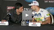 See the best moments from the UFC on FOX press conference with light heavyweights Shogun Rua, Brandon Vera, Lyoto Machida, and Ryan Bader.