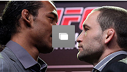 UFC 150 press conference at the Fillmore Auditorium on August 9, 2012 in Denver, Colorado. (Photo by Josh Hedges/Zuffa LLC/Zuffa LLC via Getty Images)