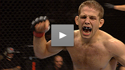 "I'm not going anywhere." Nik Lentz wins his featherweight debut in impressive fashion, making quick work of Eiji Mitsuoka. Hear what he had to say about his new weight class after the fight.