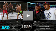An all-access pass for UFC 150 following Benson Henderson; Dan Henderson & Forrest Griffin sound off on the Jones/Evans fight; Joe Rogan on the best veteran fighters in the UFC.