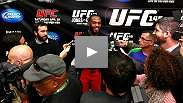 Listen to the  UFC 152 Conference with Dana White, Jon Jones, Vitor Belfort, Joseph Benavidez and Demetrious Johnson.