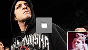 Photo gallery featuring childhood and baby photos of UFC fighters including Nick Diaz, Chael Sonnen, Benson Henderson and Jon Jones