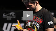 Cameras follow UFC interim welterweight champion Carlos Condit through a workout as he prepares for his upcoming fight against Georges St-Pierre.