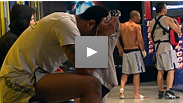 After Billy&rsquo;s loss, Hughes takes out his anger on his team. One of the fighters threatens the production crew and Dana has to decide whether to kick him off the show.