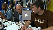 The final 8 elimination fights take place to see who will make it into the house. A brutal knockout silences the gym. In the end, 16 fighters are left standing to compete for the UFC contract.