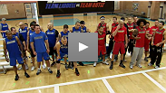 A disgruntled fighter calls Tito out on his training techniques, and an injury sends another to the hospital. After Chuck and Tito face off in the coaches challenge, dodgeball, it&rsquo;s time for the sixth preliminary fight.