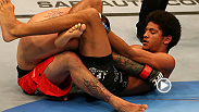 Alex Caceres proves he's dangerous from his back, submitting veteran Damacio Page with a triangle choke at UFC: Munoz vs. Weidman.