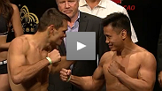 Watch the official weigh-ins for UFC Macao: Franklin vs. Le.