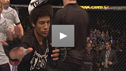 See Riki Fukuda, John Lineker, and Alex Caceres following their victories at UFC Macao: Franklin vs. Le.