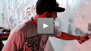 Welterweight contender Johny Hendricks smiles his way through fight week in chilly Montreal.