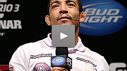 El campe&oacute;n de peso pluma de UFC, Jos&eacute; Aldo, habla con HOY de su pr&oacute;ximo enfrentamiento ante el retador Frankie Edgar el pr&oacute;ximo 2 de febrero en el Mandalay Bay de Las Vegas, Nevada.