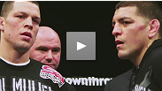 See how Nate Diaz was influenced by big brother Nick.  Thirteen years ago his brother revealed a path to follow in MMA, one that steered him from the rough and tumble streets of Stockton to earn him a shot at one of the biggest fights of his career.