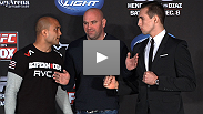 UFC on FOX 5 pre-fight press conference featuring a tense exchange between BJ Penn and Rory MacDonald.