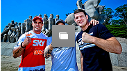 UFC Sao Paulo: Dia com a imprensa