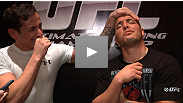 Heavyweight Pat Barry does impersonations of TUF 16 coach Shane Carwin and finalist Mike Ricci.