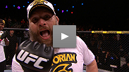Roy Nelson puts an emphatic end to an exciting night of fights, stopping fellow TUF alum Matt Mitrione in the first round of their headlining bout. Hear what "Big Country" had to say following the win.