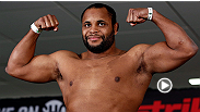 Heidi Androl interviews Daniel Cormier straight from the cage following his win over Dion Staring.