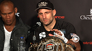 Hear from Tarec Saffiedine, Daniel Cormier, Nate Marquardt and Scott Coker at the STRIKEFORCE: Marquardt vs. Saffiedine post-fight press conference.