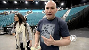 Dana White UFC on FX7 Vlog day 1 is a look behind the scenes of UFC 155. Nick the Tooth celebrates in Craig's office. Dana gets sweated by Boston thugs.