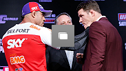 Coletiva de imprensa pr&eacute;-UFC no dia 17 de janeiro, 2013 no Hilton Hotel em S&atilde;o Paulo, Brasil. (Fotos de Josh Hedges/Zuffa LLC/Zuffa LLC via Getty Images)