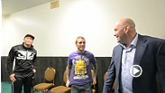 In Dana's second video blog for UFC on FX 7, we take a look behind the scenes of UFC 155.