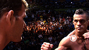 Vean a los estelares Vitor Belfort y Michael Bisping ponerse frente a frente en el pesaje de UFC on FX.