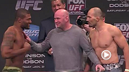 Watch the official weigh-in for UFC on FOX: Johnson vs. Dodson