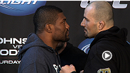 Pesos mosca, gru&ntilde;ones pesos semi completos y pesos ligeros que prometen la pelea del a&ntilde;o, algunos momentos de la conferencia de prensa previa a UFC on FOX 6.