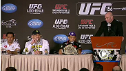 Watch the UFC 156 post-fight press conference.